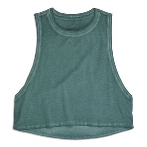 Lululemon Cut Back Crop Tank Top